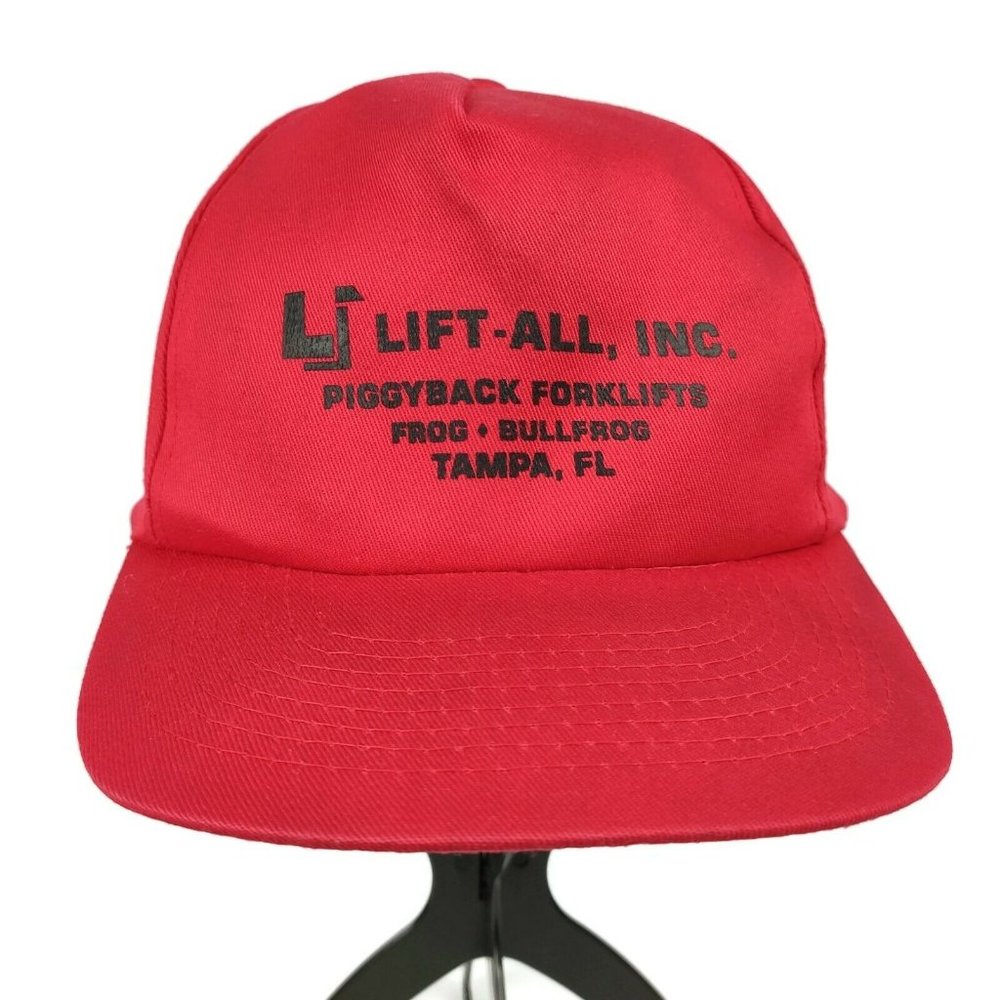 Vintage Lift All INC Forklifts Tampa Florida Hat